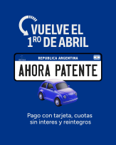 PASSALACQUA ANUNCIÓ LA VIGENCIA DEL PROGRAMA AHORA PATENTE A PARTIR DE ABRIL