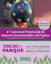 Abierta la inscripción al 4to. Concurso Provincial de Huevos ornamentales de Pascua