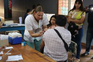 Se desplegó el operativo para todos en el barrio San Miguel