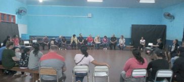 Reunión del foro de seguridad en el Barrio Esperanza