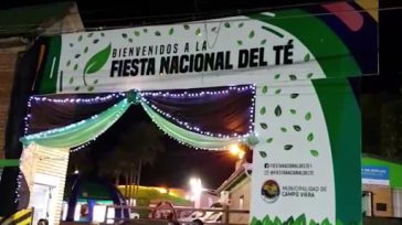 Hoy Comienza la 34º Fiesta Nacional del Té en Campo Viera