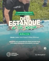 Este sábado la venta de pescados frescos estará en la Feria Franca de plaza Malvinas Argentinas