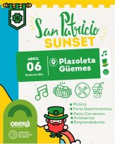 Llega el “San Patricio Sunset”: música, gastronomía y diversión al aire libre