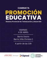 SiPTeD inscribirá al sistema a estudiantes en barrio Villa Cristen y Osorio
