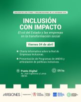 Encuentro con pymes y organizaciones de la sociedad civil por inclusión con impacto