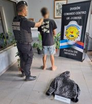 Fue a visitar a su tía y le robaron la campera, la policía la recuperó y detuvo al delincuente