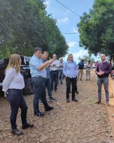 Autoridades de la CELO recorrieron importante obra de ampliación de red de agua en el barrio San Miguel