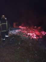 La policía investiga las causas de un incendio en San Martín