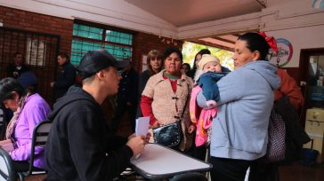 Más de 500 personas pasaron por el operativo en el CEP N° 8