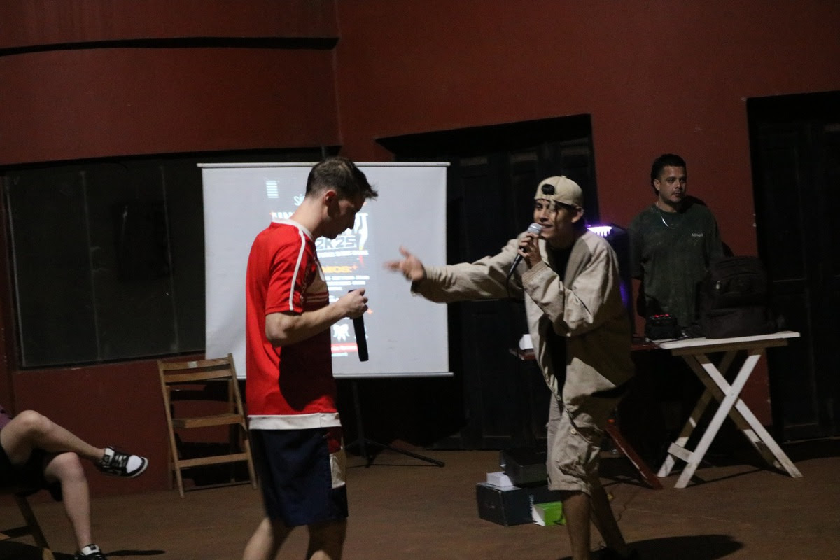 22 chicos compitieron en el evento de freestyle