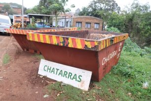Descacharrizado: Esta semana en el barrio Sixten Vick sobre calle Urquiza y Mendoza