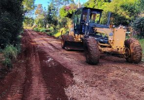 Obras públicas: se trabaja en arreglos de calles terradas