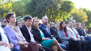 Hassan participó del acto 40 años de la FAyD