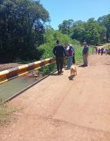 Un joven sufrió una fractura al caer desde un puente en Oberá