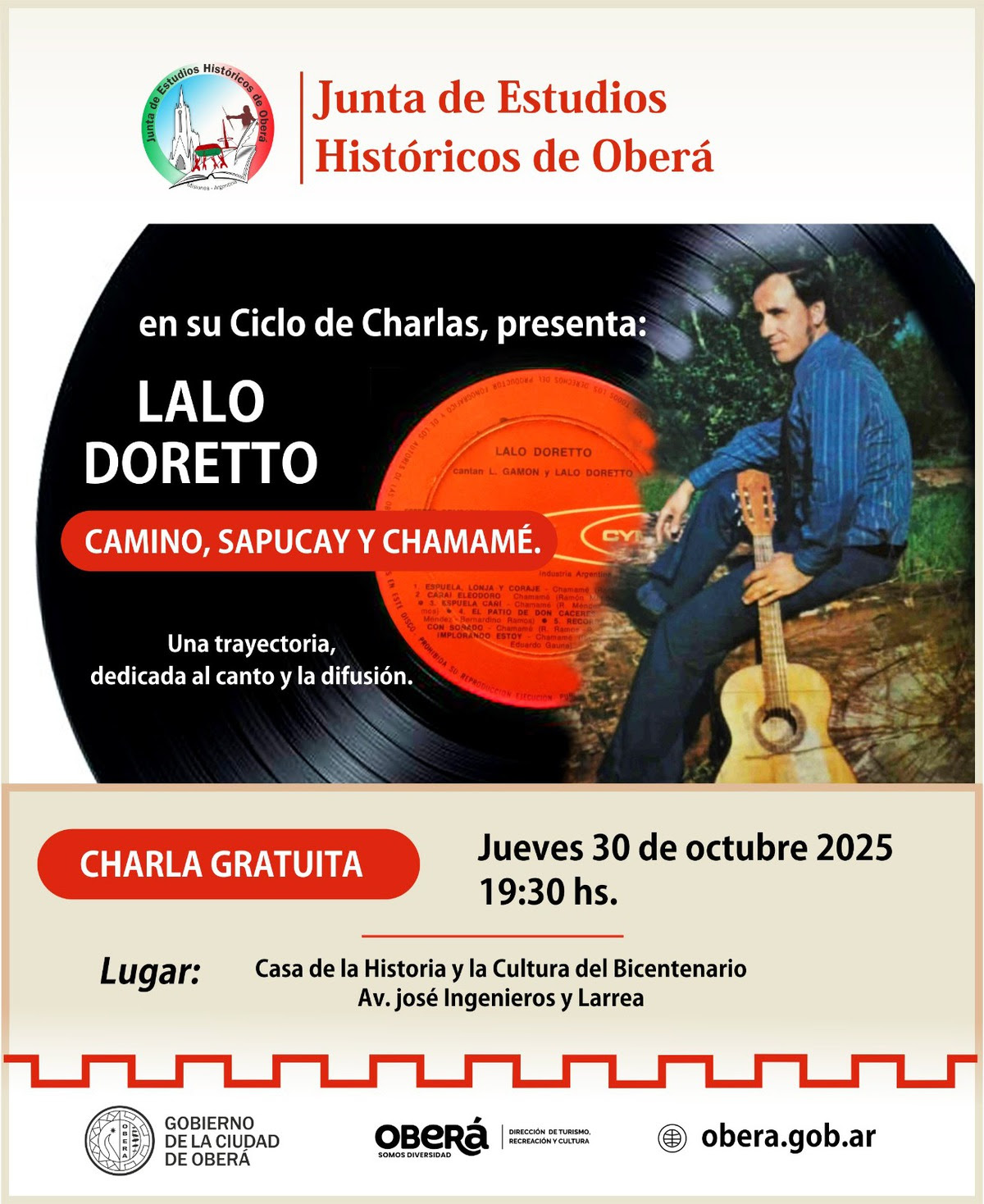Cierre del Ciclo de Charlas 2025 con música y emoción