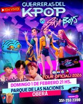 Las “Guerreras del K-Pop” desembarcan en Oberá con un espectáculo teatral único en el Parque de las Naciones