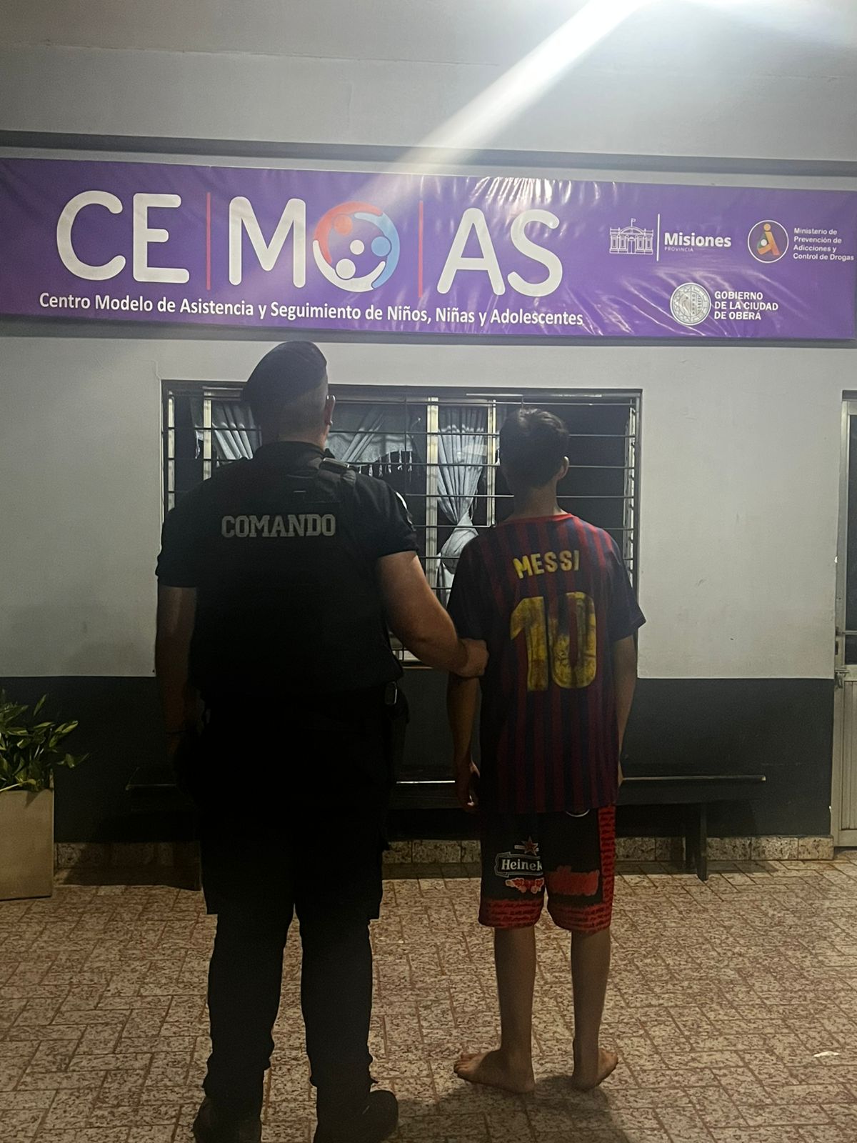 Una pelea nocturna dejó un menor herido, y dos demorados en Villa Bonita