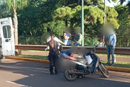 Colisión con un can dejó a una motociclista lesionada en la autovía
