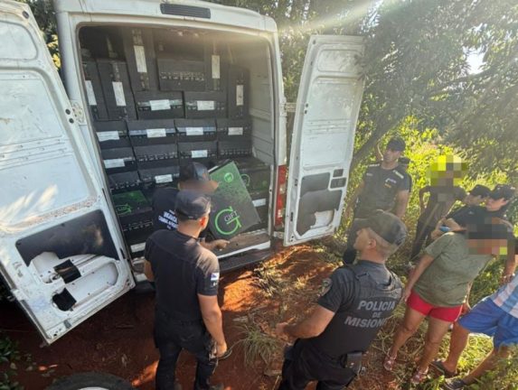 25 de Mayo: secuestraron casi 170 millones de pesos en cigarrillos de contrabando