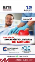 Continúan las colectas voluntarias de sangre en distintos  puntos de la provincia