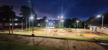 Mejoras en la iluminación del barrio Krause a través del trabajo conjunto entre vecinos y Municipio