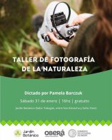 Un taller de fotografía gratuito invita a redescubrir el Jardín Botánico a través del lente de la cámara o celular