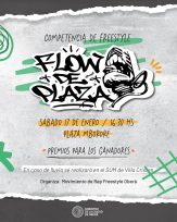 Mañana sábado competencia de freestyle “Flow de Plaza”