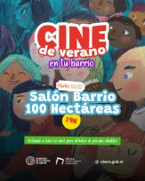 El Cine de verano hoy llega a 100 Hectáreas