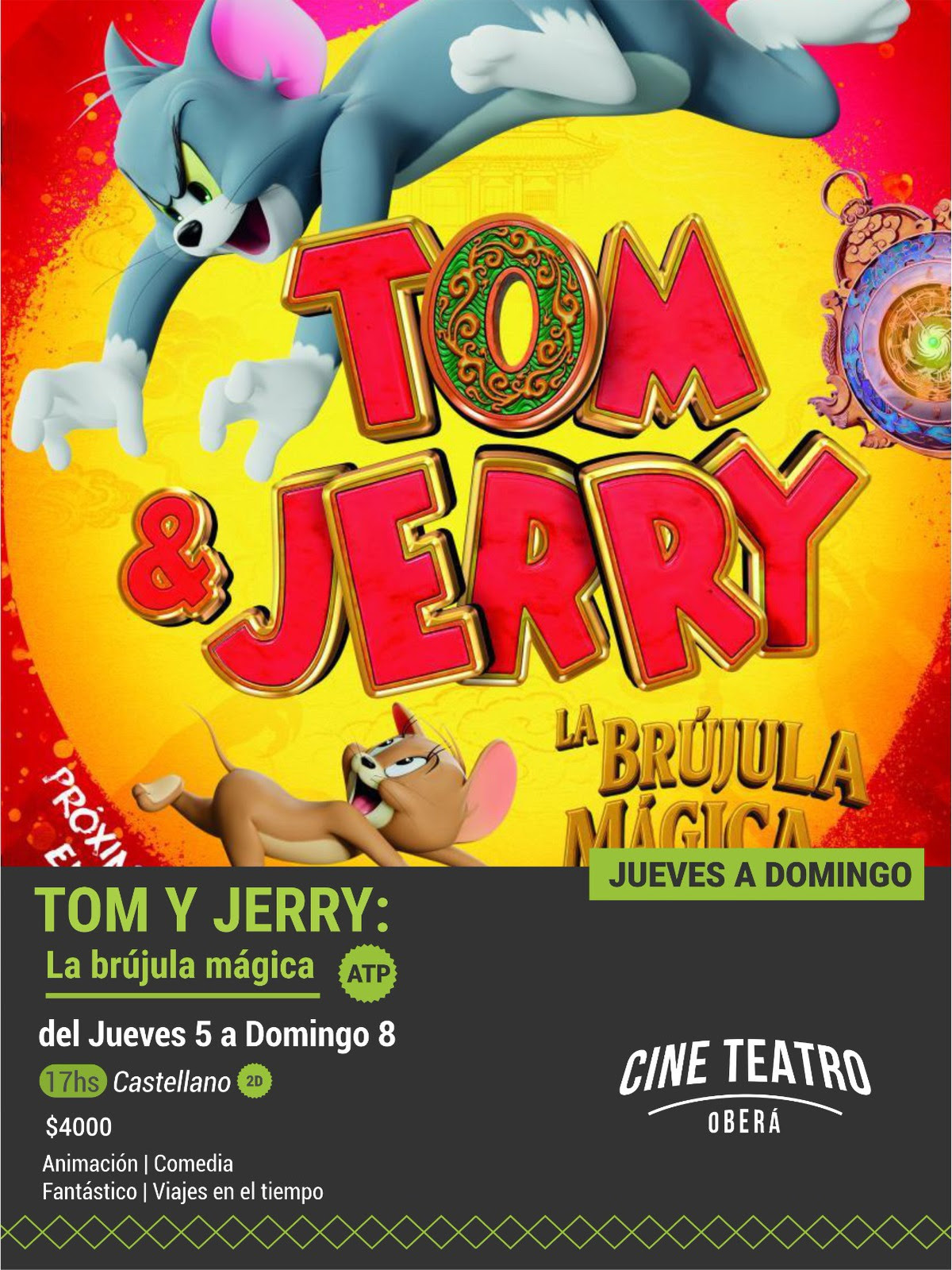 Nuevos estrenos para todos los públicos en el Cine Teatro Oberá – Espacio Incaa