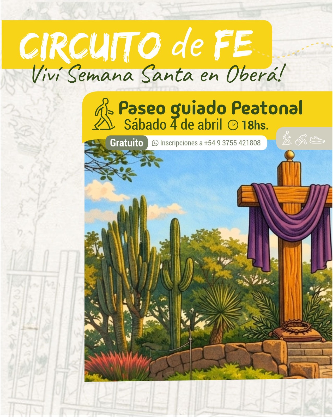Oberá modernizó su oferta turística con el lanzamiento del «Circuito de Fe» y una nueva plataforma digital