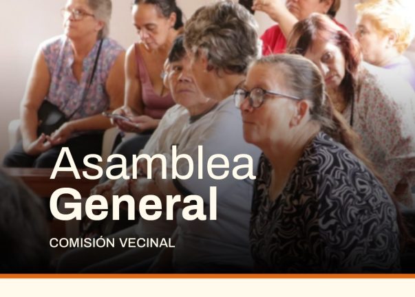 Semana de Asambleas Generales de Comisión Vecinal en distintos barrios