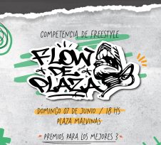 “Flow de Plaza”: vuelve la competencia de freestyle a la Plaza Malvinas