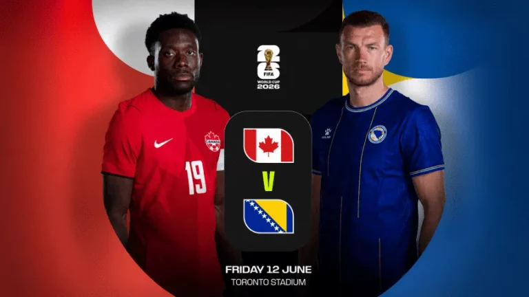 Canadá vs. Bosnia, por el Mundial 2026: horario, dónde ver en vivo y formaciones