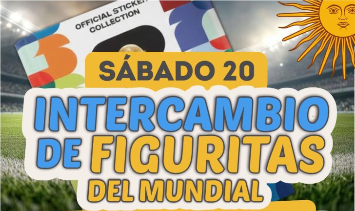 Vuelve el intercambio de figuritas del Mundial 2026 en Oberá