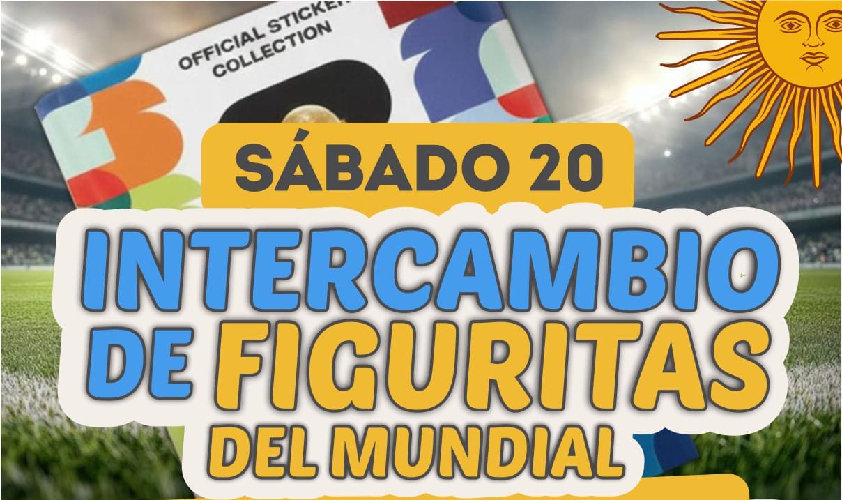 Vuelve el intercambio de figuritas del Mundial 2026 en Oberá