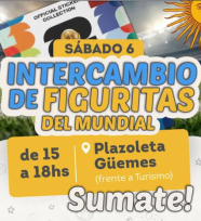 Llega a Oberá un fin de semana de cambio de figuritas del Mundial: cuándo y cómo será