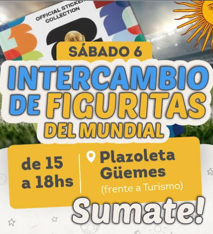 Llega a Oberá un fin de semana de cambio de figuritas del Mundial: cuándo y cómo será