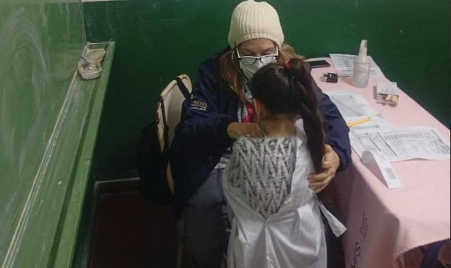 PROSAME del nivel central trabaja fuertemente en llevar la atención a los alumnos en las escuelas