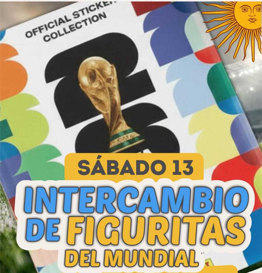 Debido al éxito, vuelve la jornada de intercambio de figuritas del Mundial 2026 en la Plazoleta Güemes