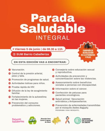 Parada Saludable en Barrio Caballeriza