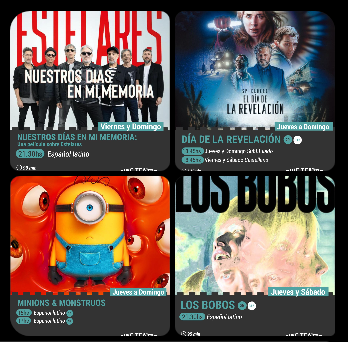 Cartelera del Cine Teatro Oberá – Espacio INCAA del 9 al 12 de julio