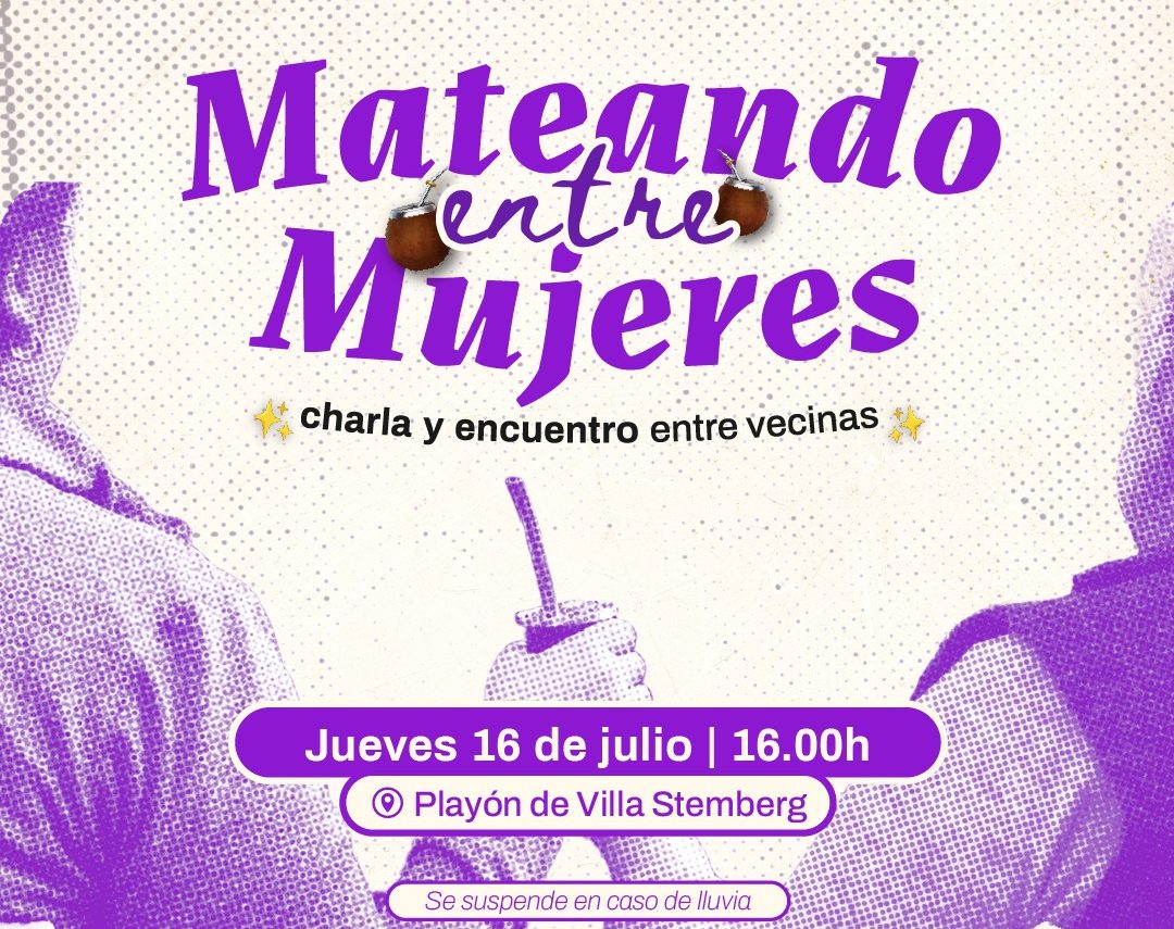 Mateando entre Mujeres: invitan a una tarde de charla y encuentro entre vecinas obereñas