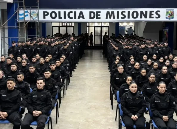 Misiones suma 247 nuevos policías para implementar el plan de seguridad anunciado por Passalacqua en mayo
