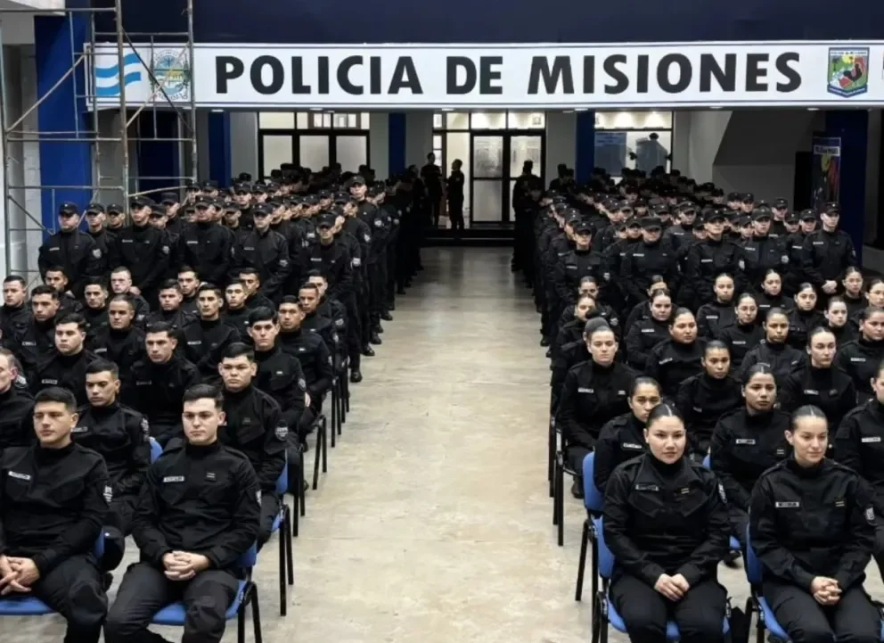 Misiones suma 247 nuevos policías para implementar el plan de seguridad anunciado por Passalacqua en mayo
