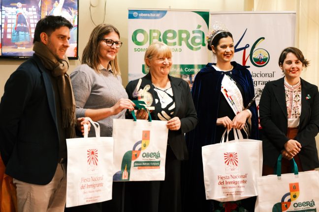 La Fiesta Nacional del Inmigrante fortaleció sus lazos regionales con lanzamientos en Paraguay y Brasil