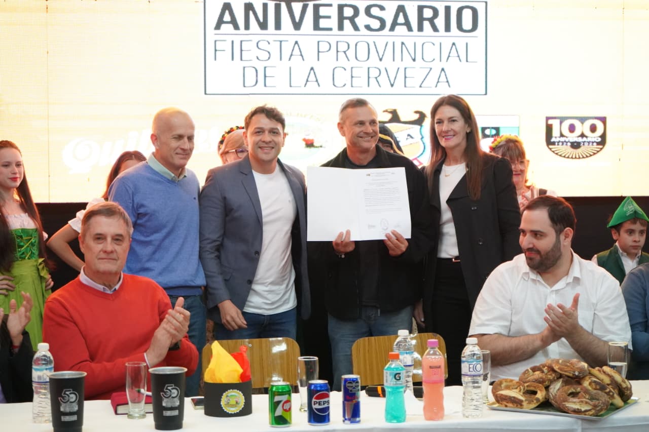 Alem se prepara para celebrar los 50 años de la Fiesta Provincial de la Cerveza
