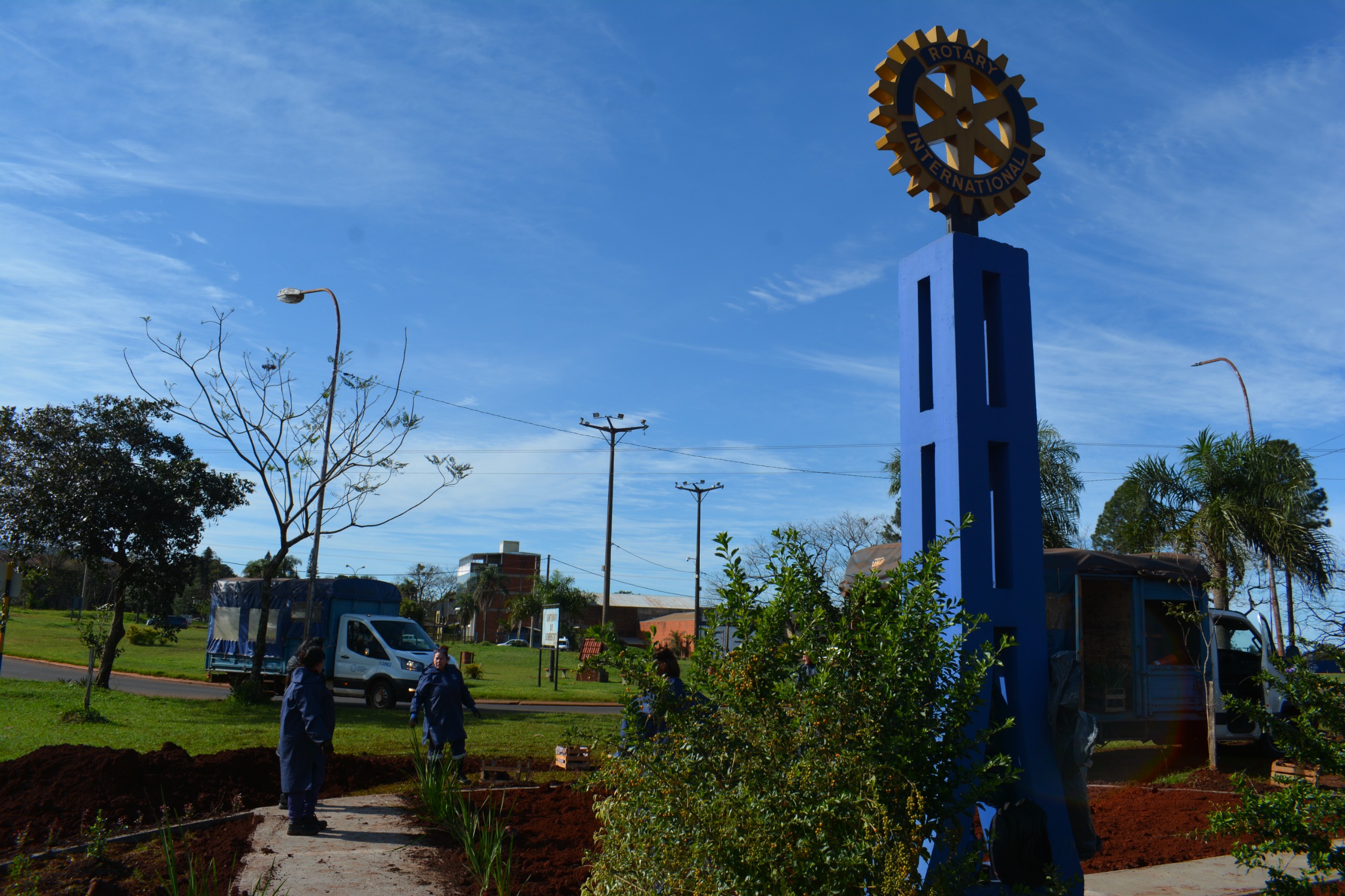OBERÁ: La Plazoleta del Rotary se renueva y suma mobiliario para convertirse en un nuevo espacio de encuentro