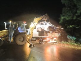 Falleció un automovilista tras despistar sobre la Ruta Provincial 5