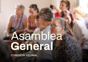 Asamblea General en Barrio San José de Oberá