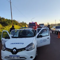 Falleció el inspector de tránsito de Oberá que permanecía internado tras un grave accidente en la ruta 14